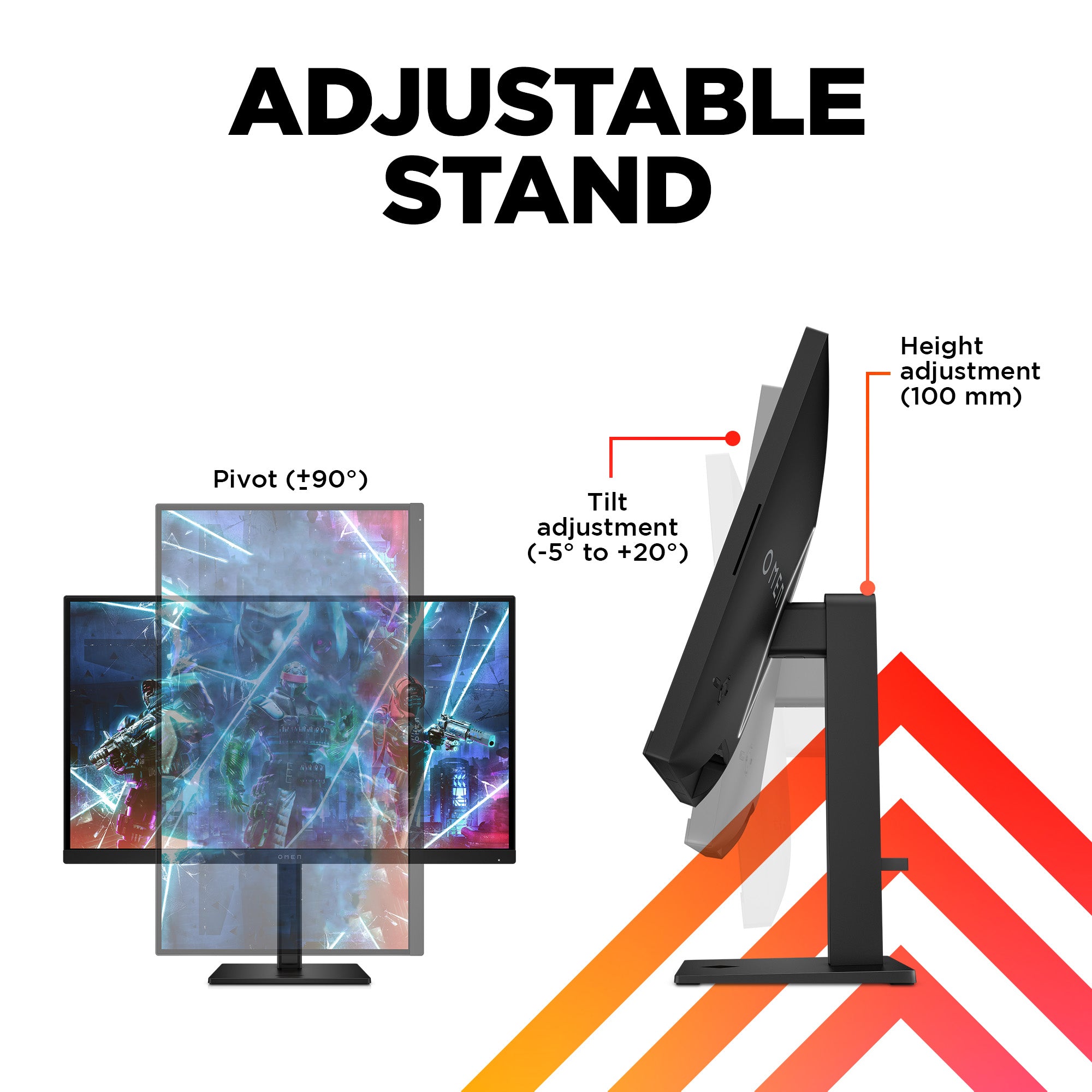 OMEN by HP 27 inch FHD 240Hz Gaming Monitor - OMEN 27s - Image 6