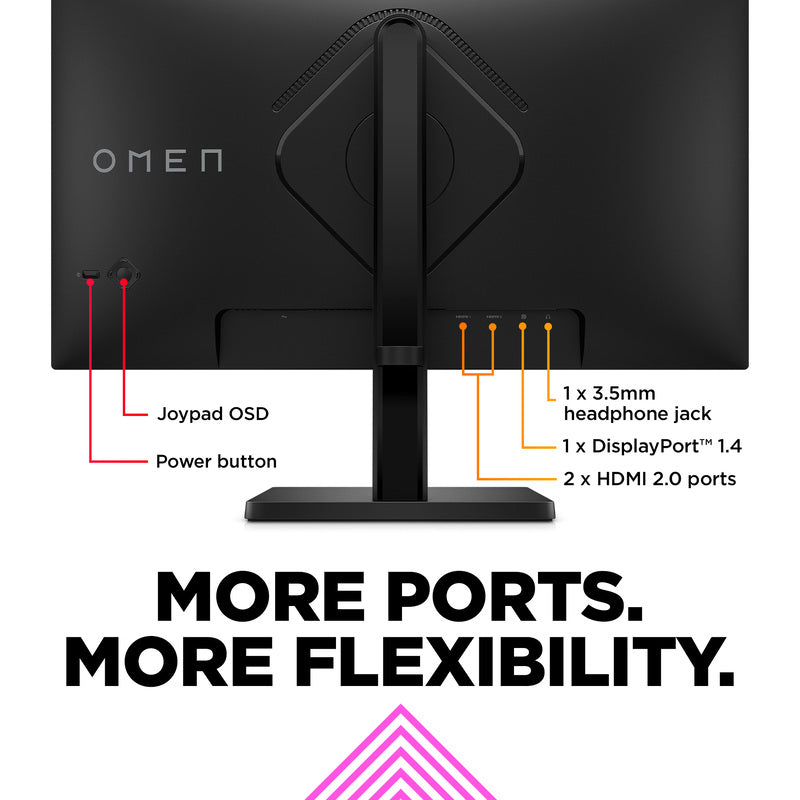 OMEN by HP 23.8 inch FHD 165Hz Gaming Monitor - OMEN 24 - Image 7