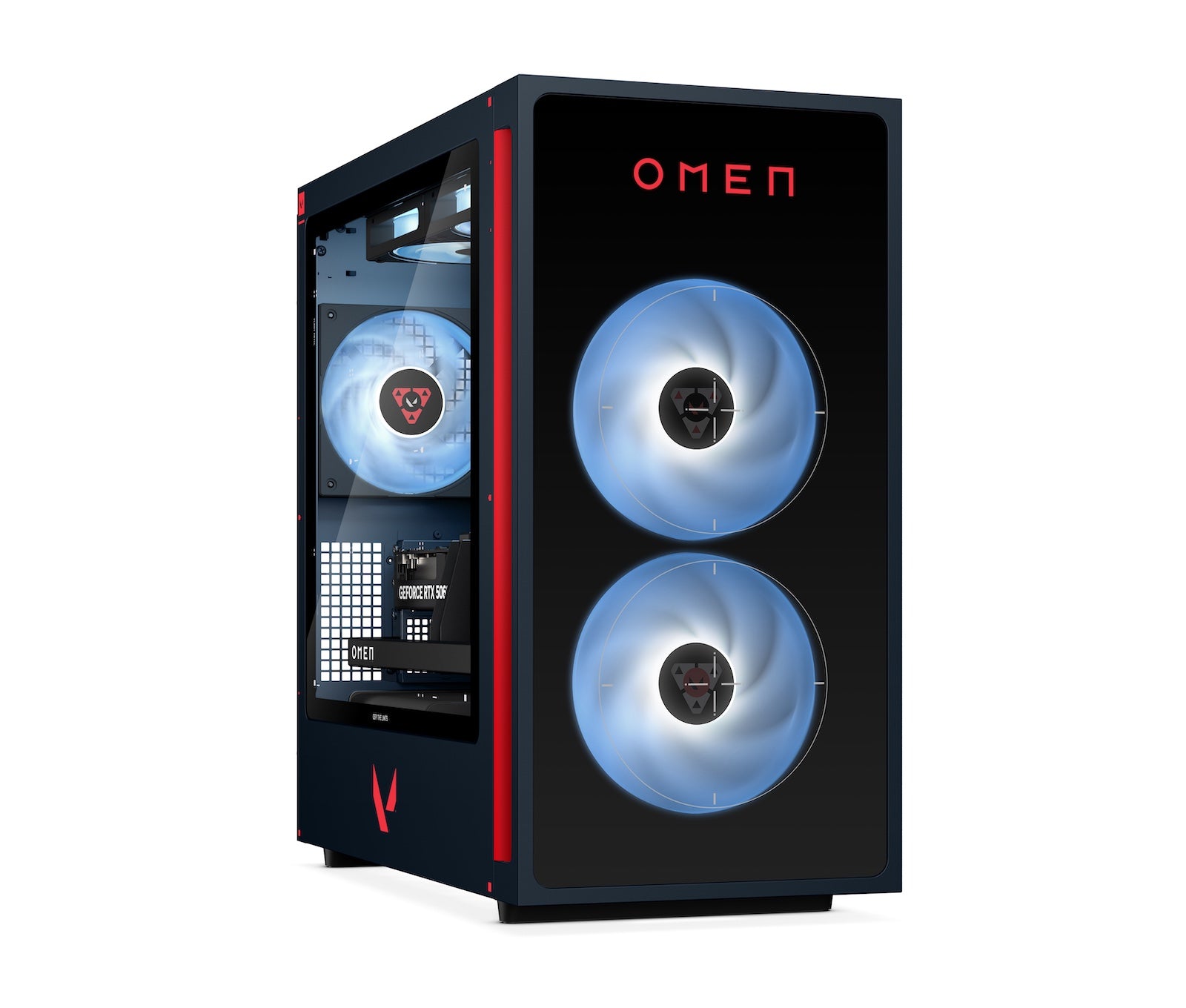 OMEN 35L Gaming Desktop GT16-0080t PC. Windows 11 Home. Intel® Core™ i7. 32GB RAM. 1TB SSD. NVIDIA® GeForce RTX™ 5060. Valorant Limited Edition - Image 10