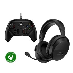 HyperX Xbox Bundle - CloudX Stinger 3 Wireless Headset. Clutch Gladiate Controller