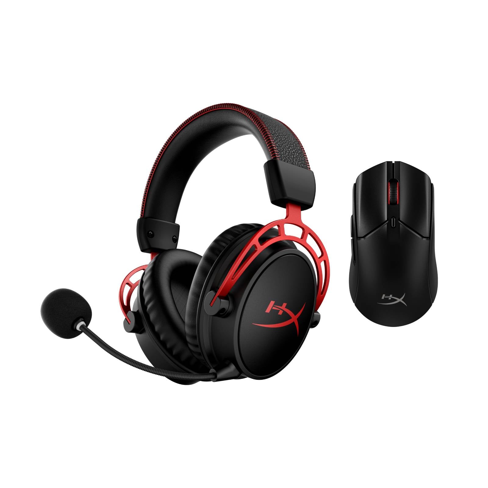 HyperX Bundle - Cloud Alpha Wireless Headset. Pulsefire Haste 2 Wireless Mouse