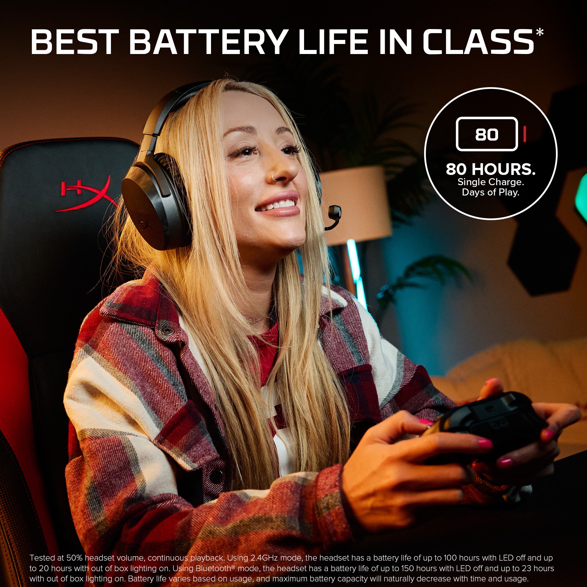 HyperX CloudX Stinger 3 – Wireless Gaming Headset – Xbox - Image 2