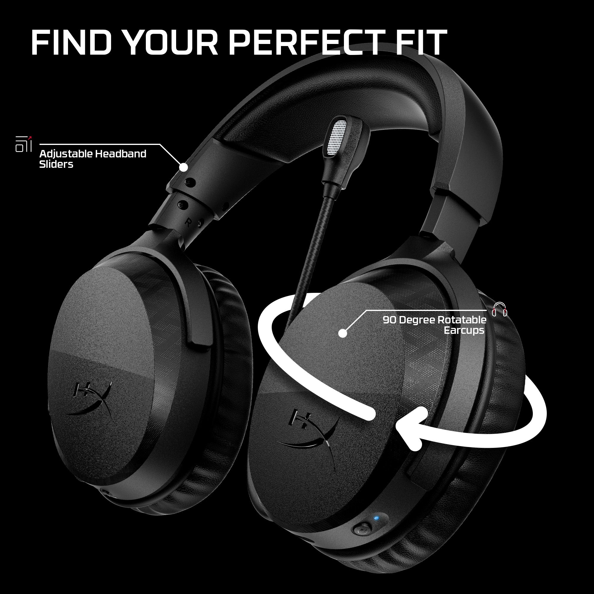 HyperX CloudX Stinger 3 – Wireless Gaming Headset – Xbox - Image 8