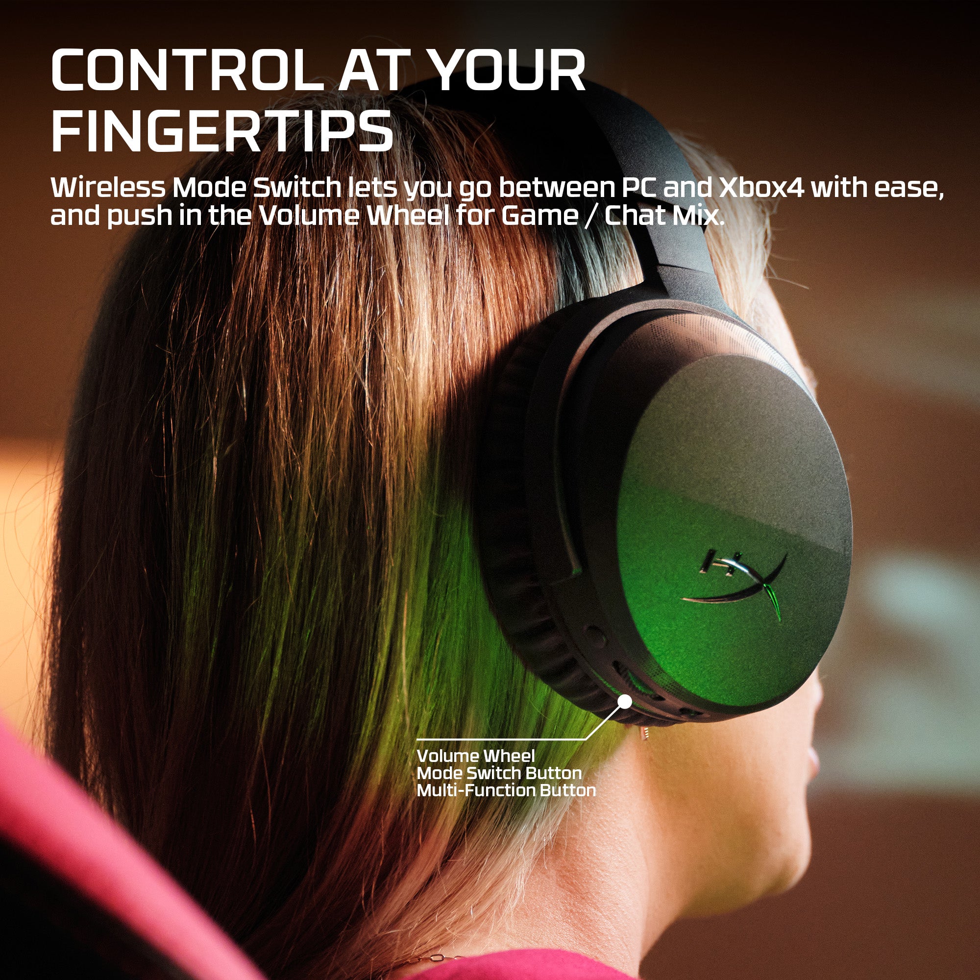 HyperX CloudX Stinger 3 – Wireless Gaming Headset – Xbox - Image 9