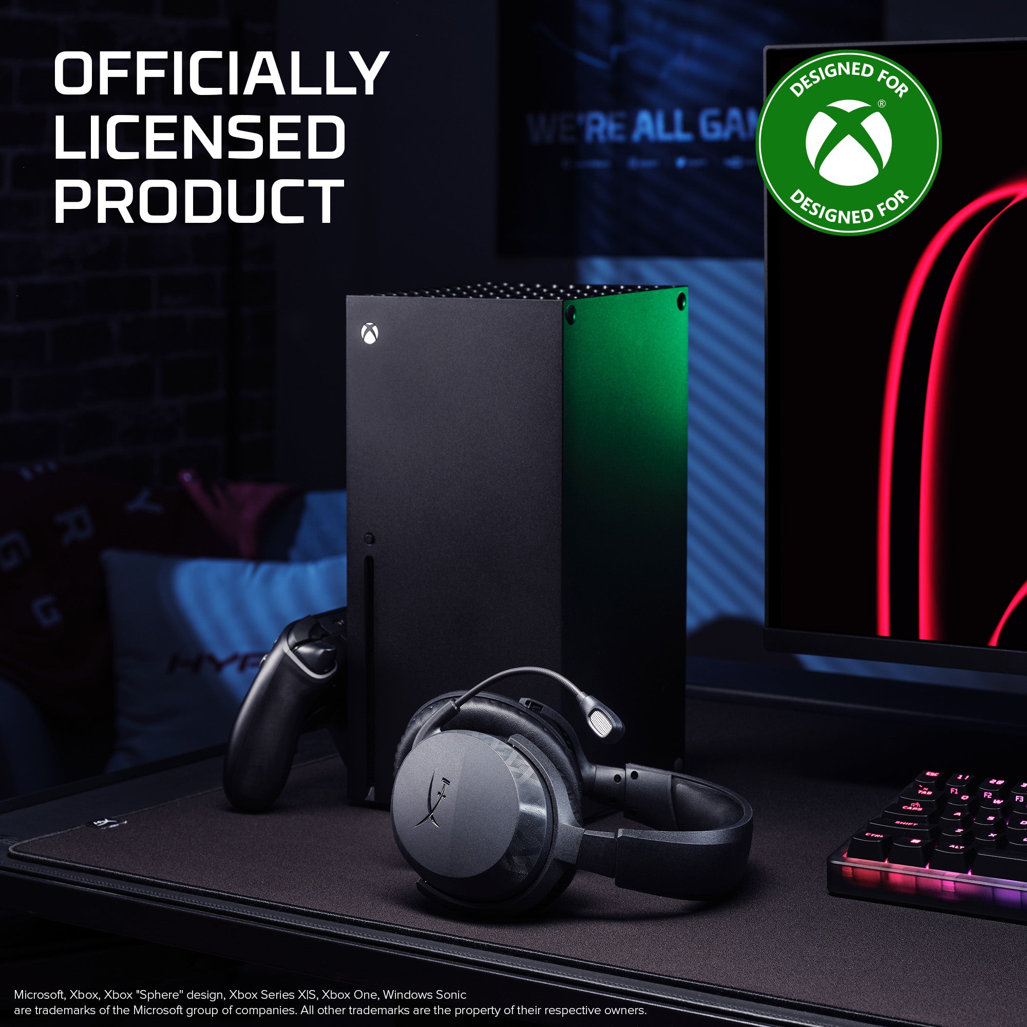 HyperX CloudX Stinger 3 – Wireless Gaming Headset – Xbox - Image 10