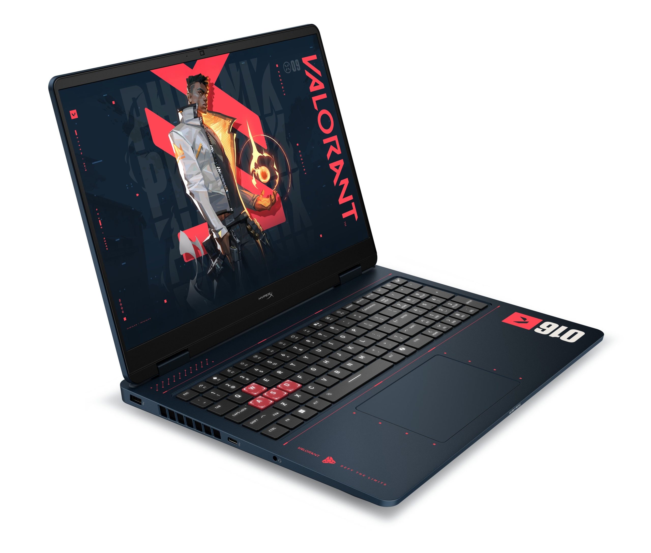 HyperX OMEN 16 inch Gaming Laptop PC 16 Valorant edition. Windows 11 Home. 16. AMD Ryzen™ 9. 32GB RAM. 1TB SSD. NVIDIA® GeForce RTX™ 5070. 2.5K. RIOT Blue - Image 15