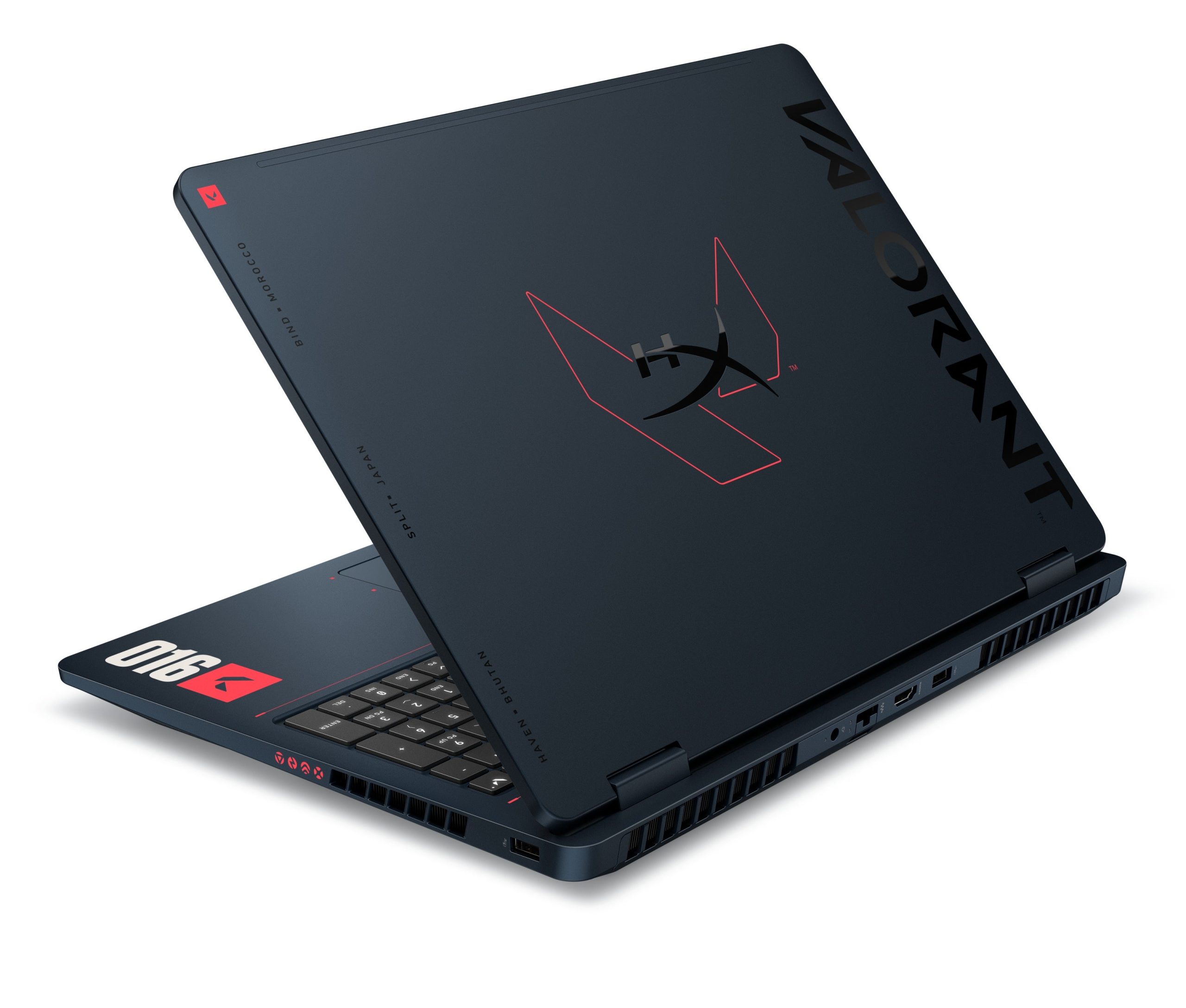 HyperX OMEN 16 inch Gaming Laptop PC 16 Valorant edition. Windows 11 Home. 16. AMD Ryzen™ 9. 32GB RAM. 1TB SSD. NVIDIA® GeForce RTX™ 5070. 2.5K. RIOT Blue - Image 16