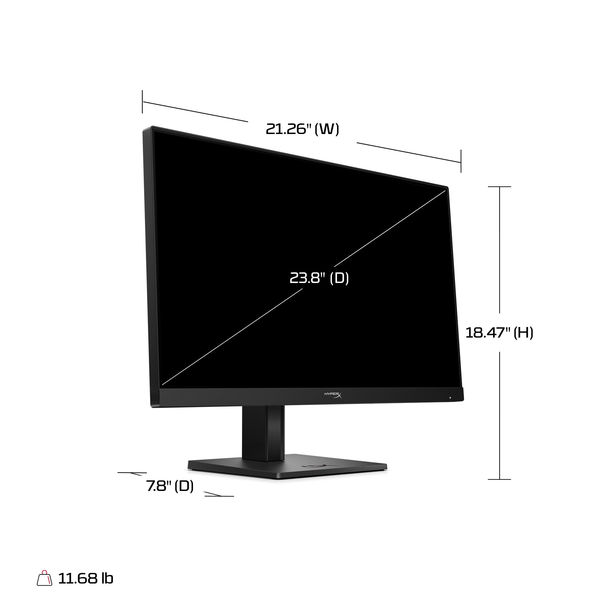 HyperX OMEN 23.8 inch FHD 180Hz Gaming Monitor - OMEN 24 G2 - Image 8