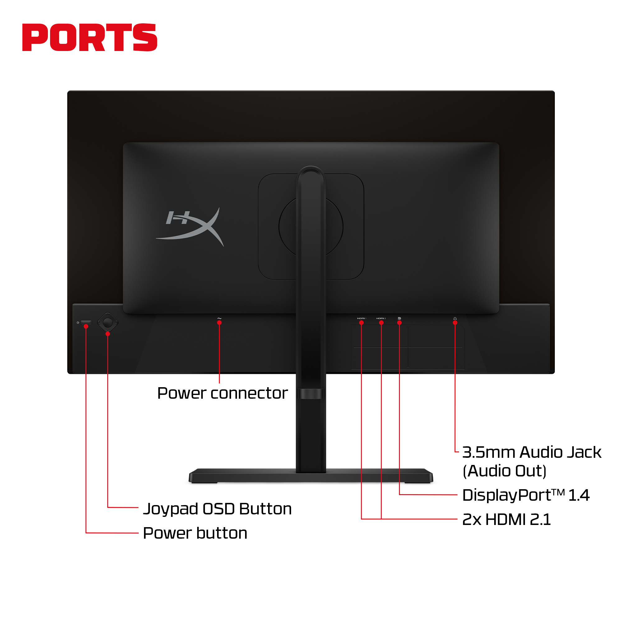 HyperX OMEN OLED 27 inch QHD 240Hz Gaming Monitor - OMEN OLED 27q - Image 8
