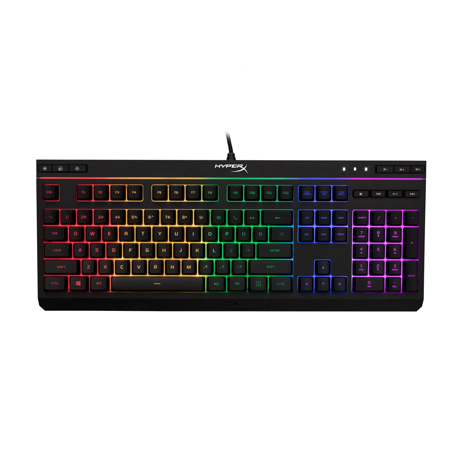 HyperX Bundle - Cloud II Headset + Alloy Core RGB Keyboard + Pulsefire Haste 2 Gaming Mouse - Image 3