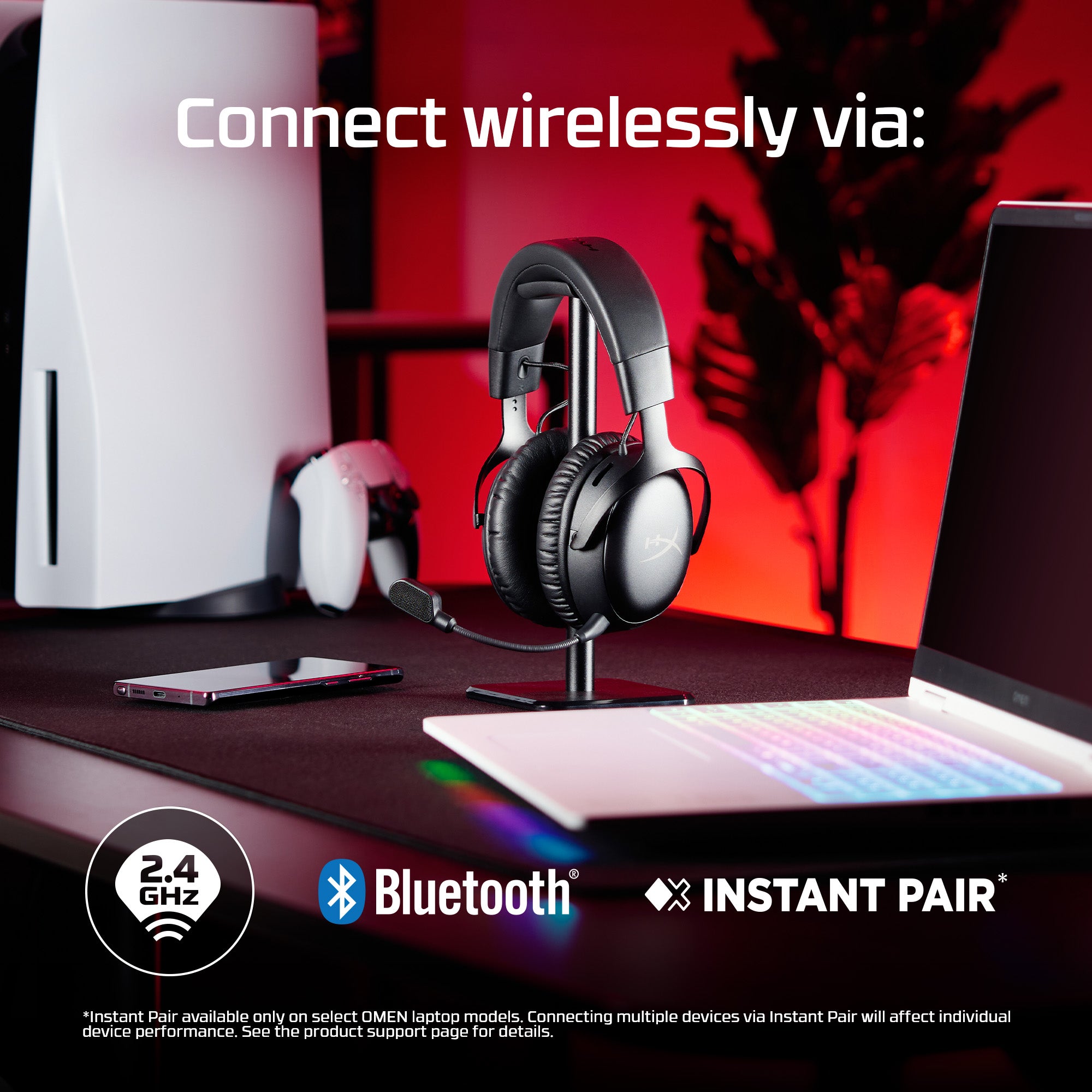 HyperX Cloud III S Wireless – Gaming Headset - Image 3