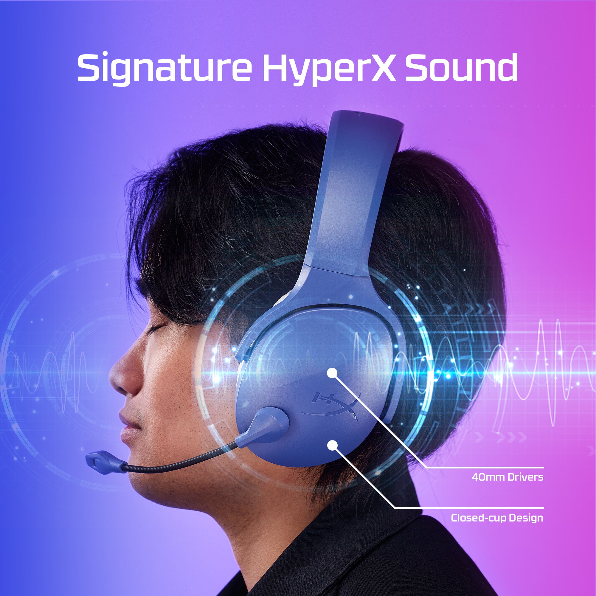 HyperX Cloud Jet – Wireless Gaming Headset - Image 3