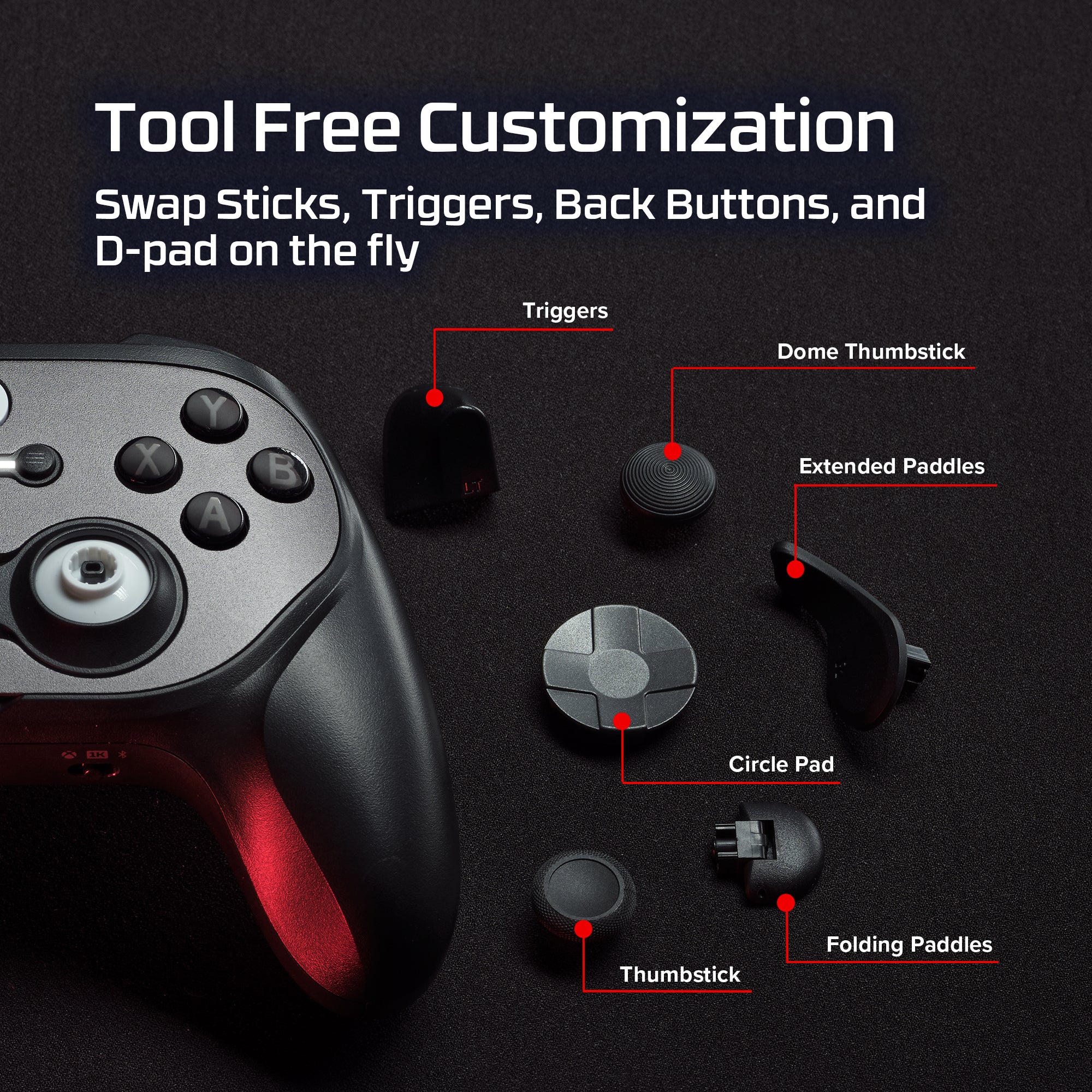HyperX Clutch Talon – Wireless Gaming Controller - Xbox - Image 4