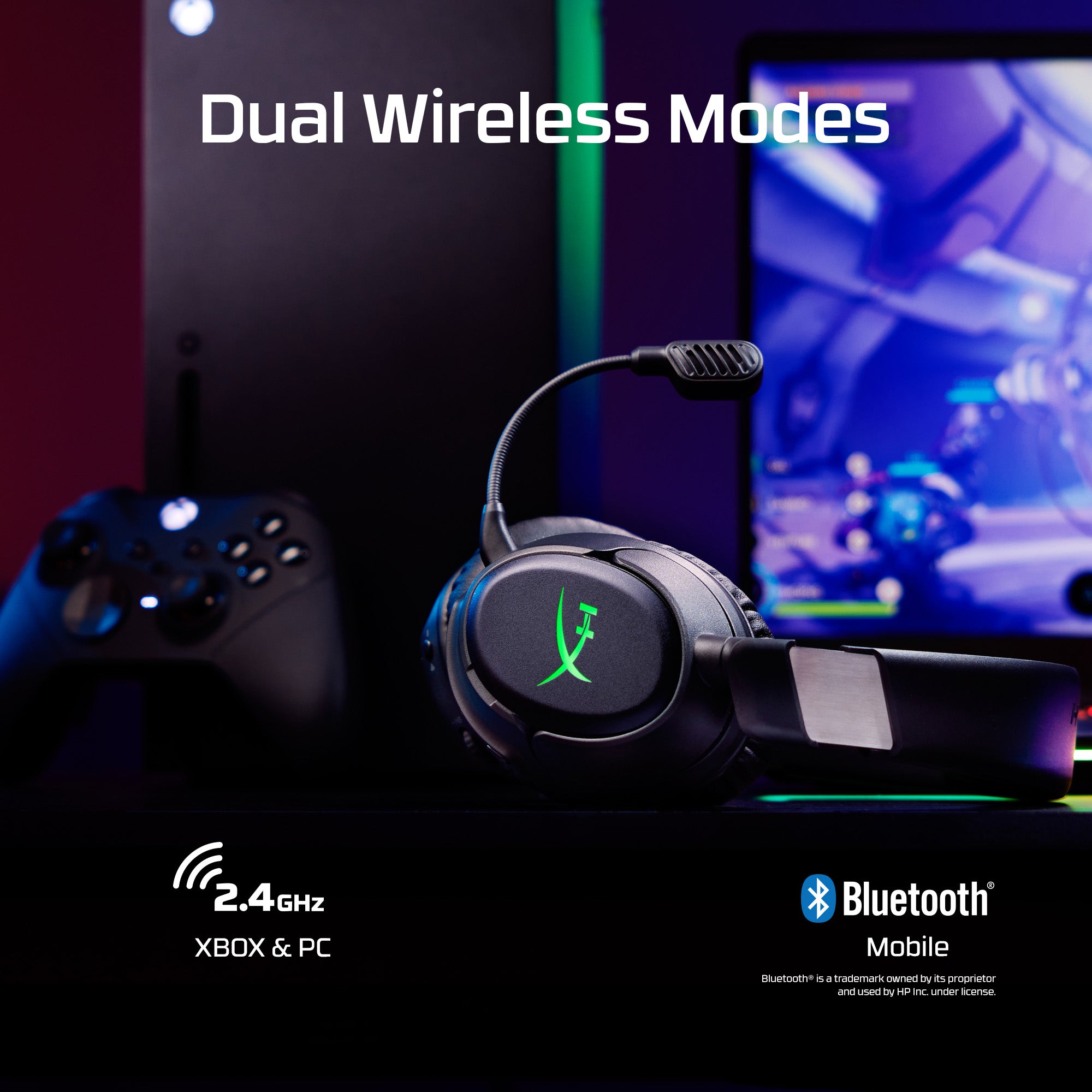 HyperX CloudX Flight 2 – Wireless Gaming Headset - Image 5