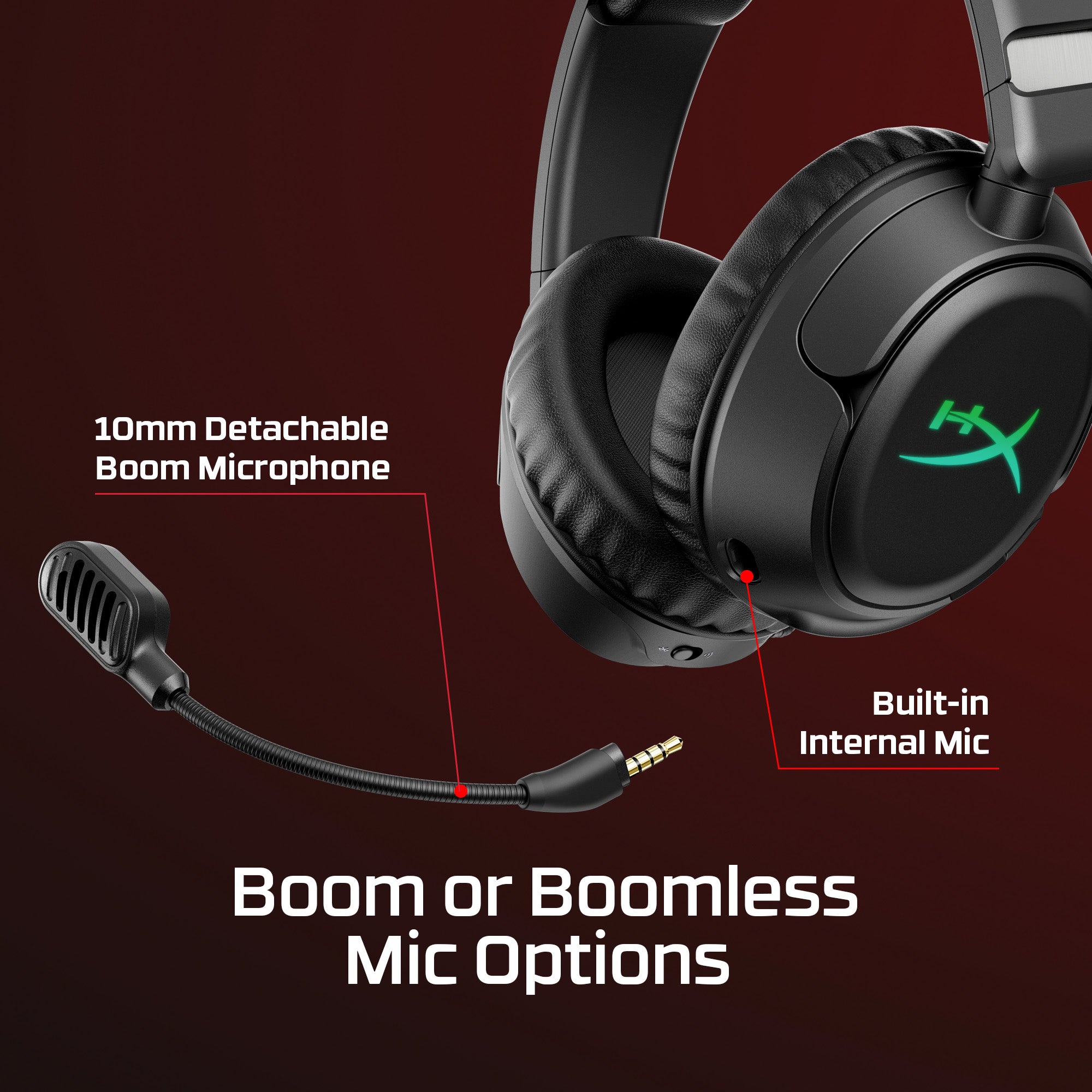 HyperX CloudX Flight 2 – Wireless Gaming Headset - Image 8