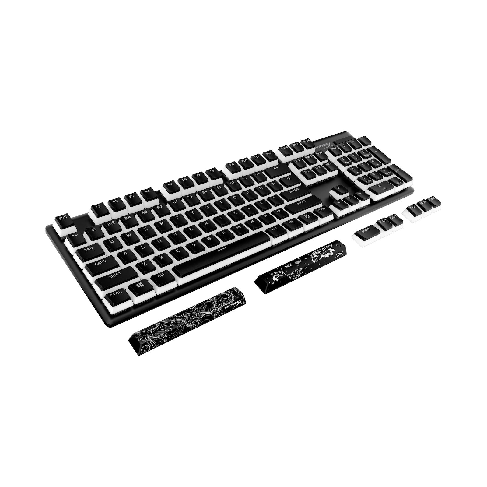 HyperX Pudding Keycaps 2 – Full Key Set – PBT - Image 5