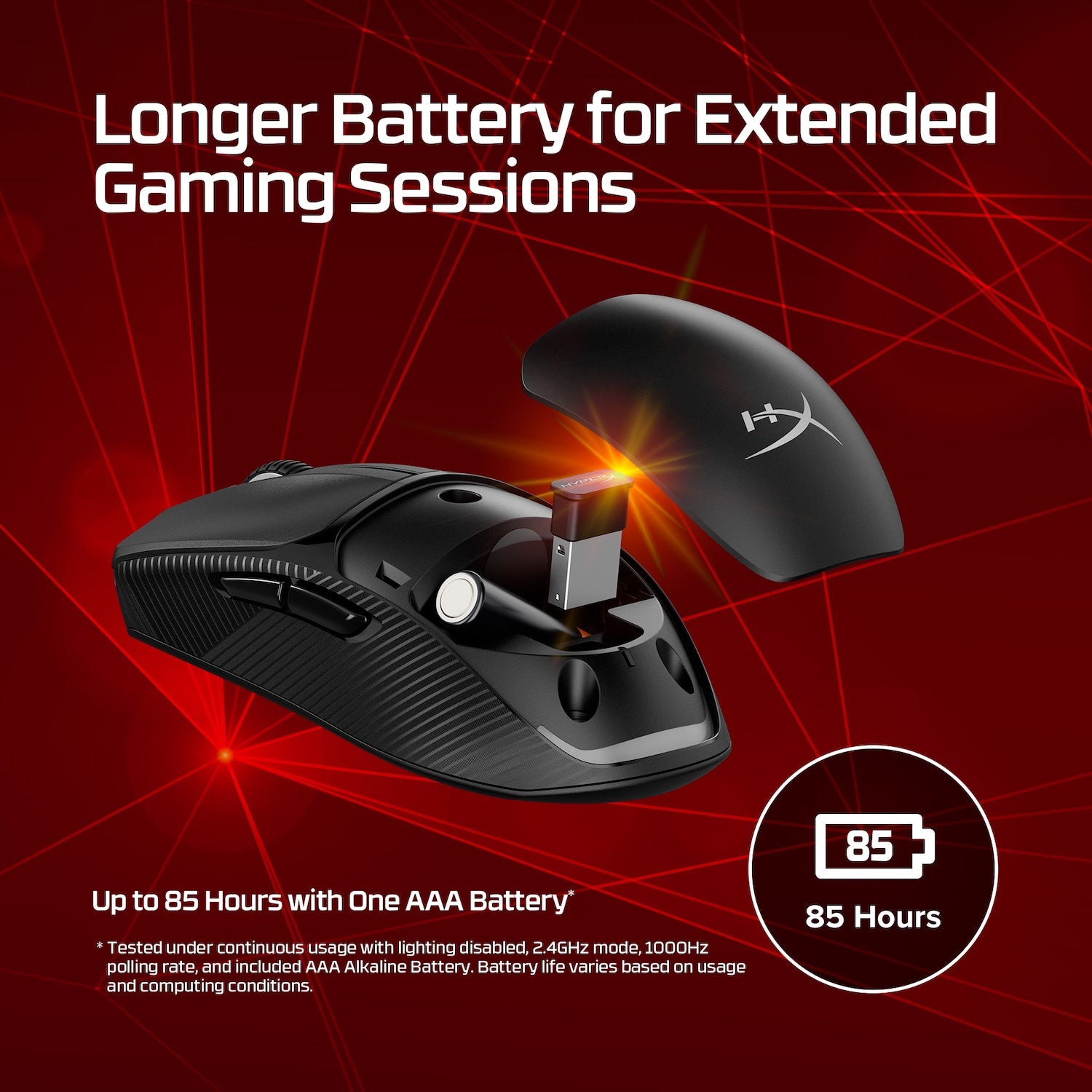 HyperX Pulsefire Fuse – Wireless Gaming Mouse - Image 4