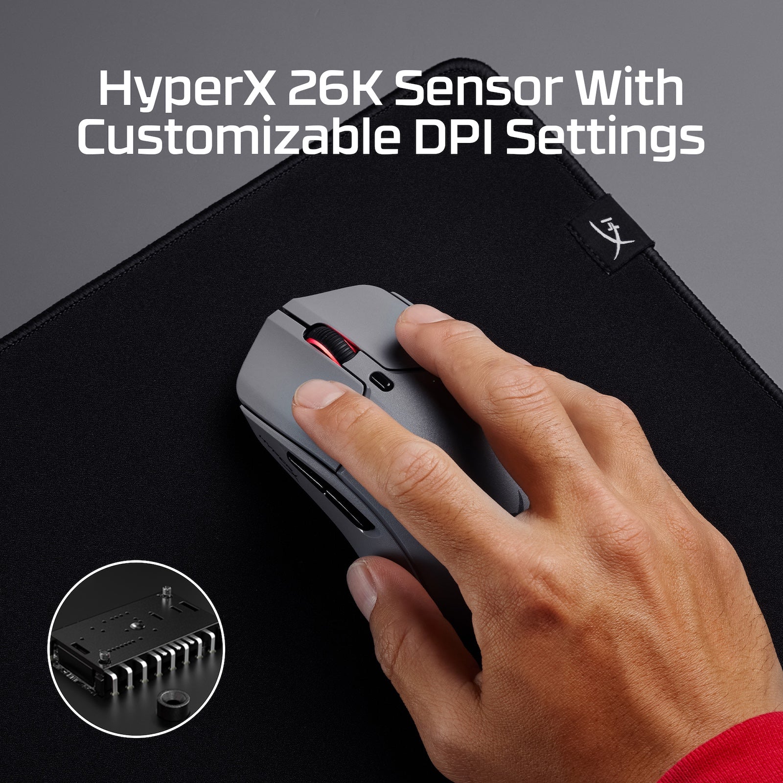 HyperX Pulsefire Haste 2 Pro – 4K Wireless Gaming Mouse - Image 6