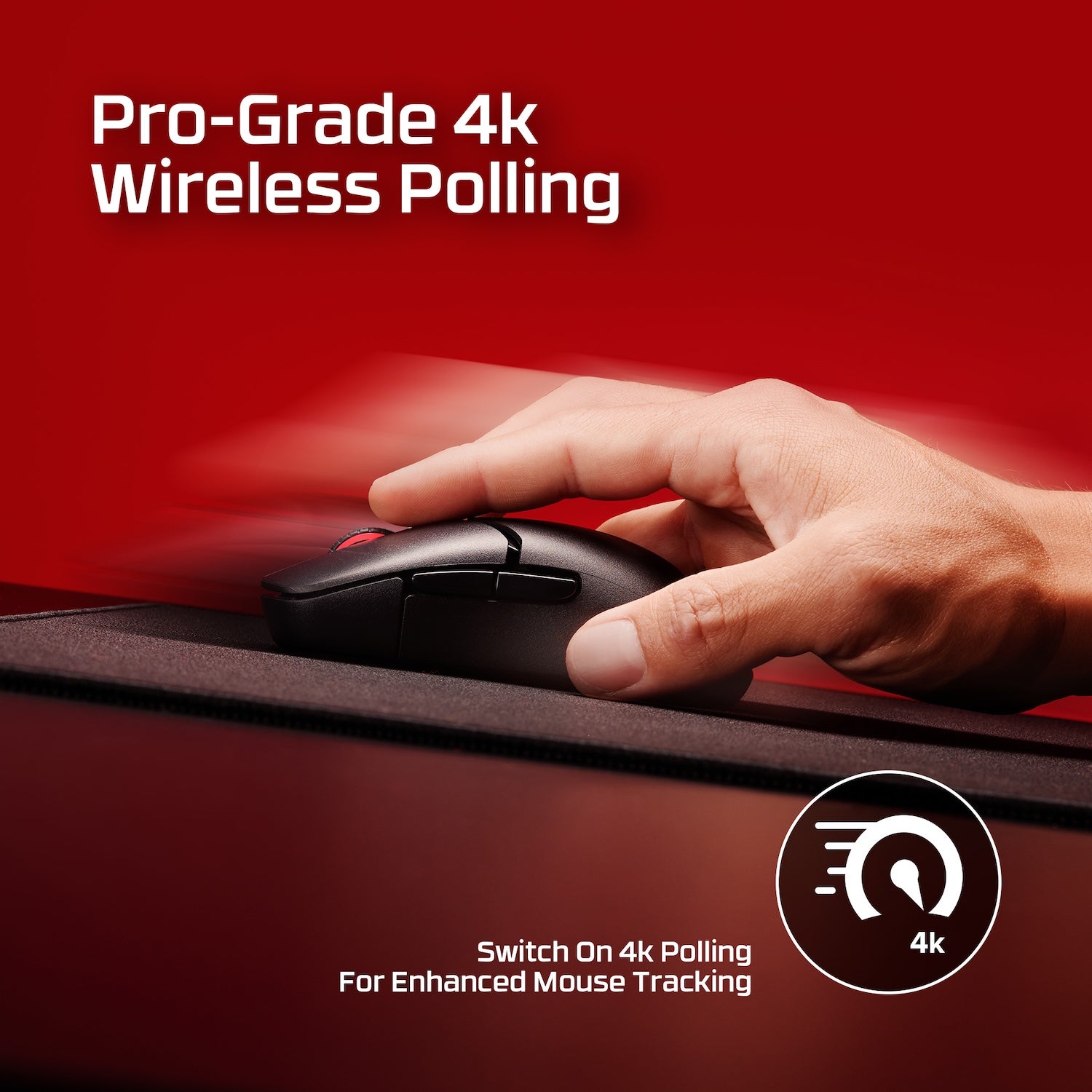 HyperX Pulsefire Saga Pro – Wireless Gaming Mouse - Image 3