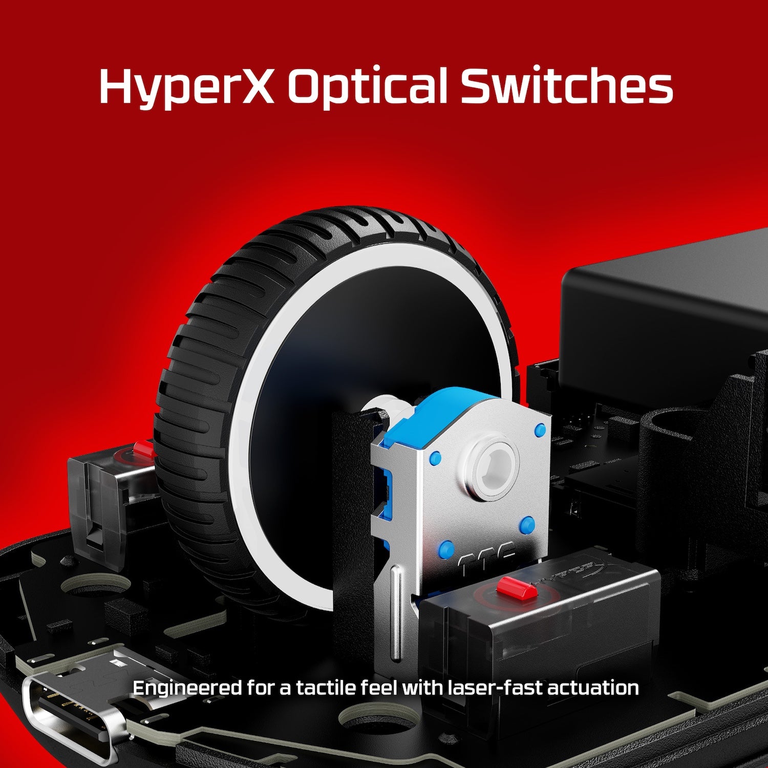 HyperX Pulsefire Saga Pro – Wireless Gaming Mouse - Image 5