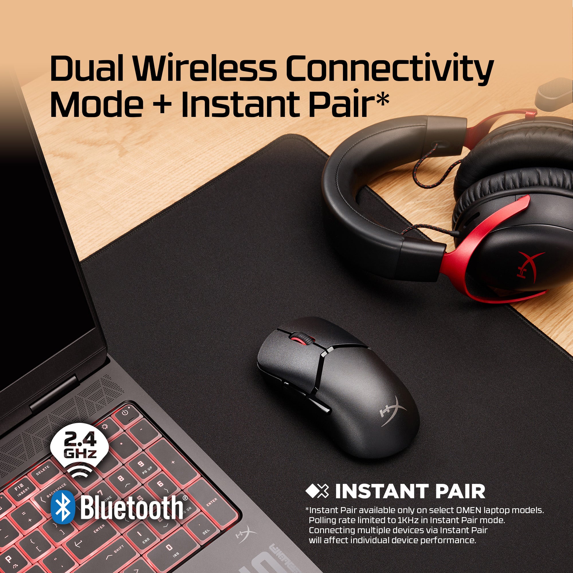 HyperX Pulsefire Saga Pro – Wireless Gaming Mouse - Image 6