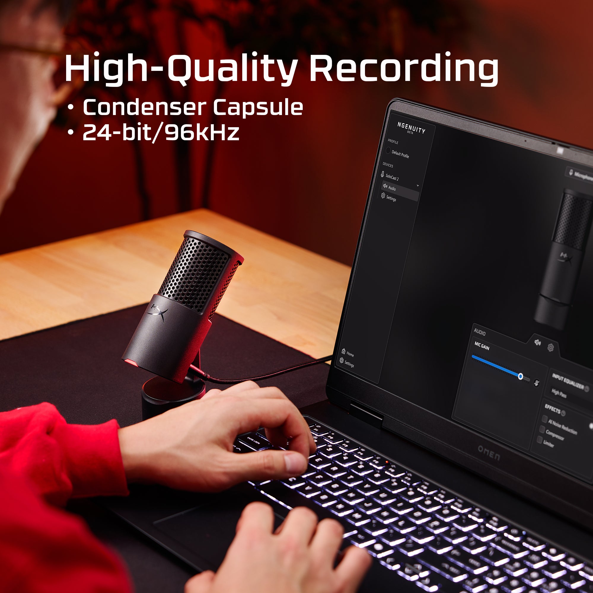 HyperX SoloCast 2 – USB Microphone - Image 9