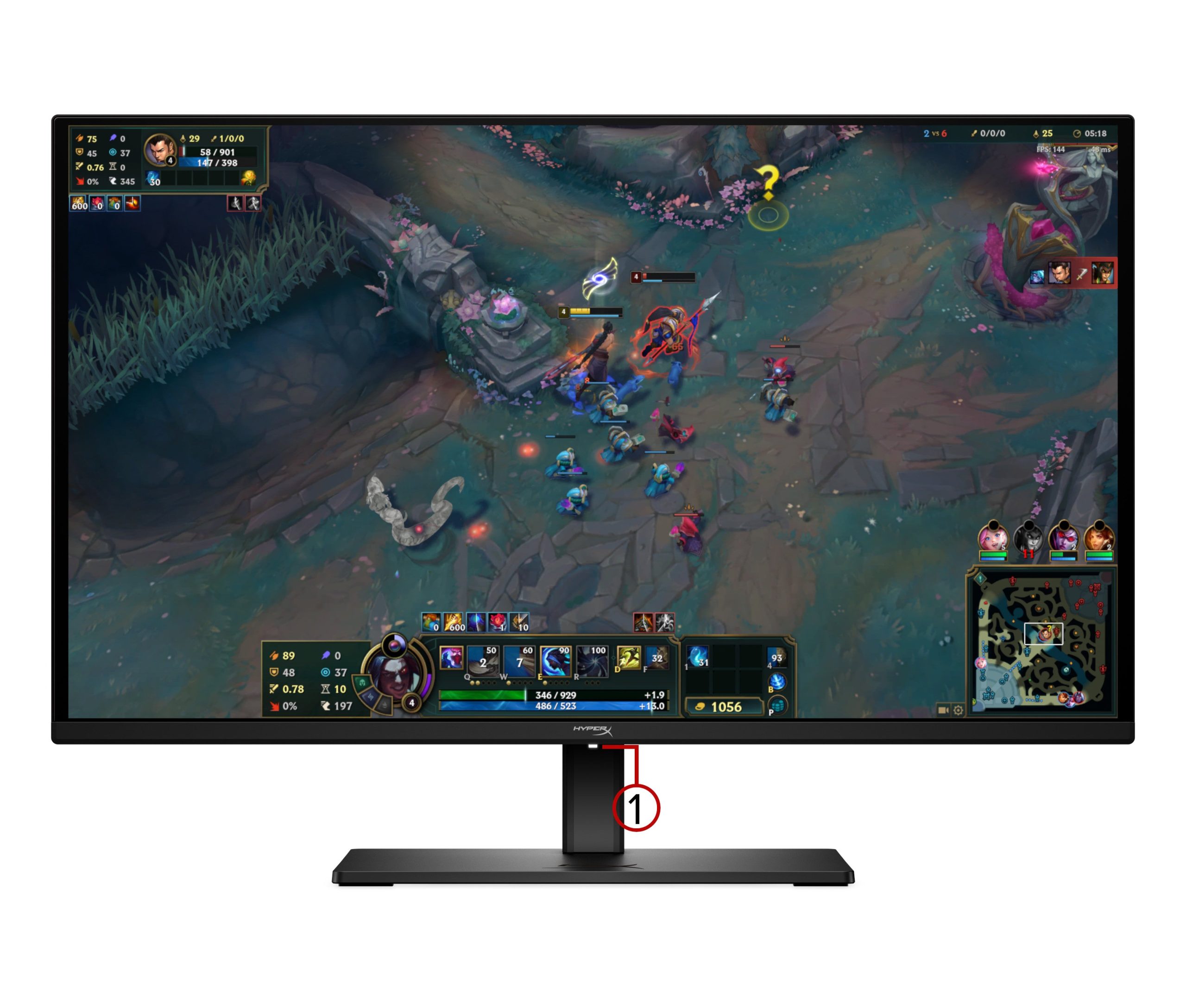 HyperX OMEN OLED 27 inch QHD 240Hz Gaming Monitor - OMEN OLED 27q