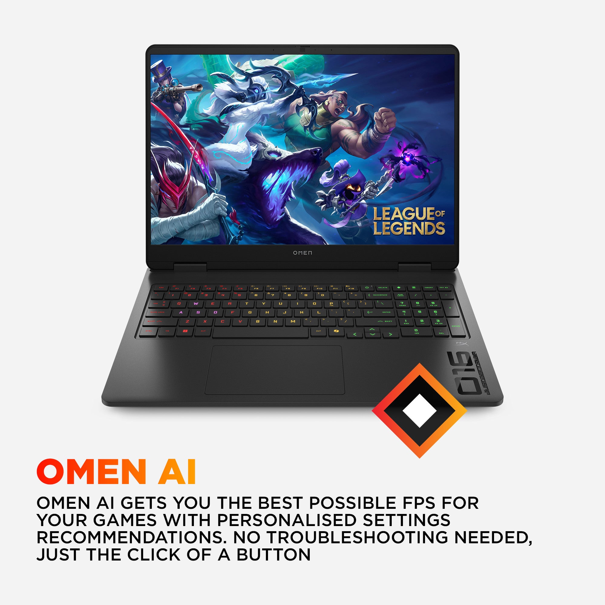 OMEN Gaming Laptop 16-ap0047nr 16. Windows 11 Home. AMD Ryzen™ AI 7. 16GB RAM. 1TB SSD. NVIDIA® GeForce RTX™ 5060. 2K. Shadow black - Image 7