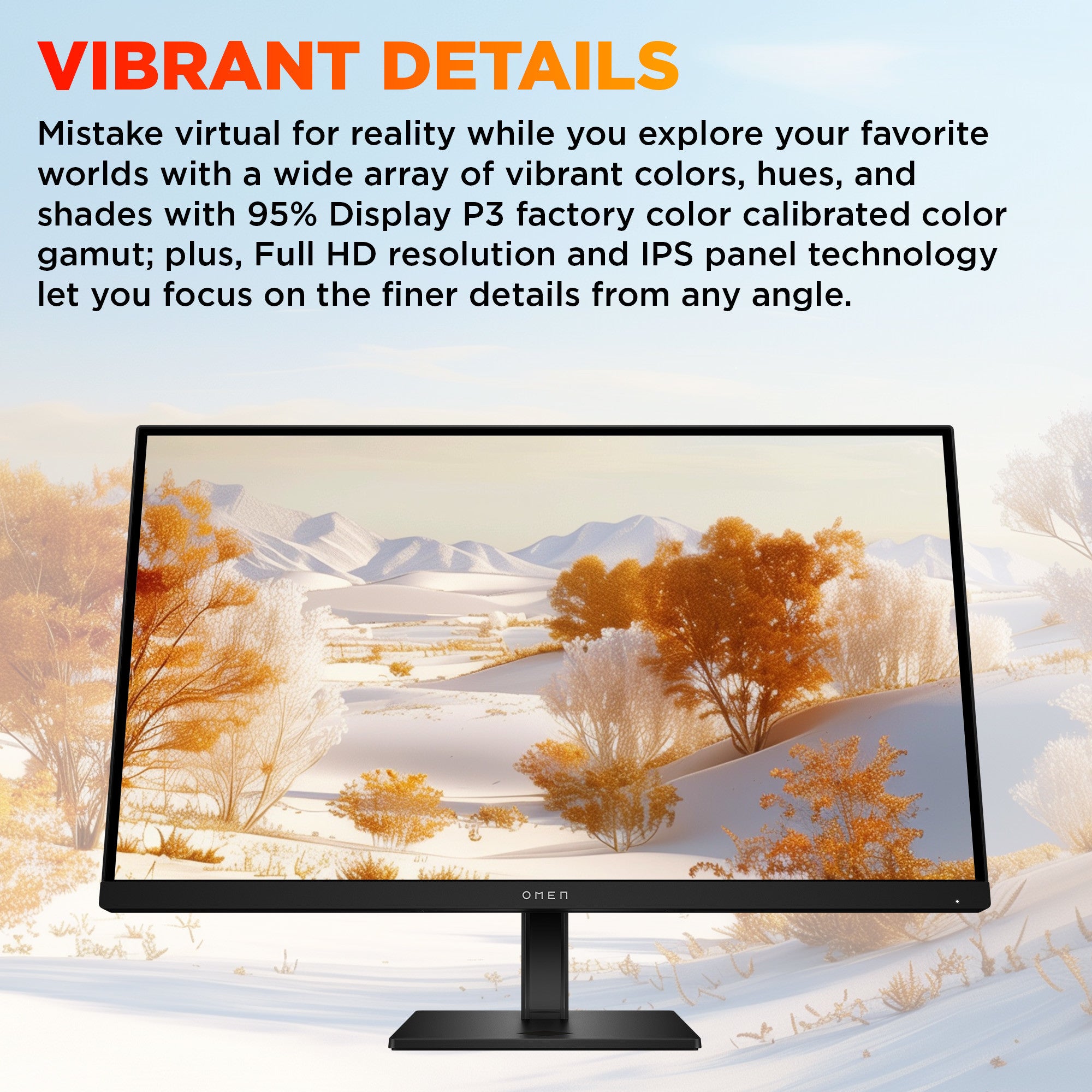 OMEN 27 inch FHD 180Hz Gaming Monitor - OMEN 27 G2 - Image 3