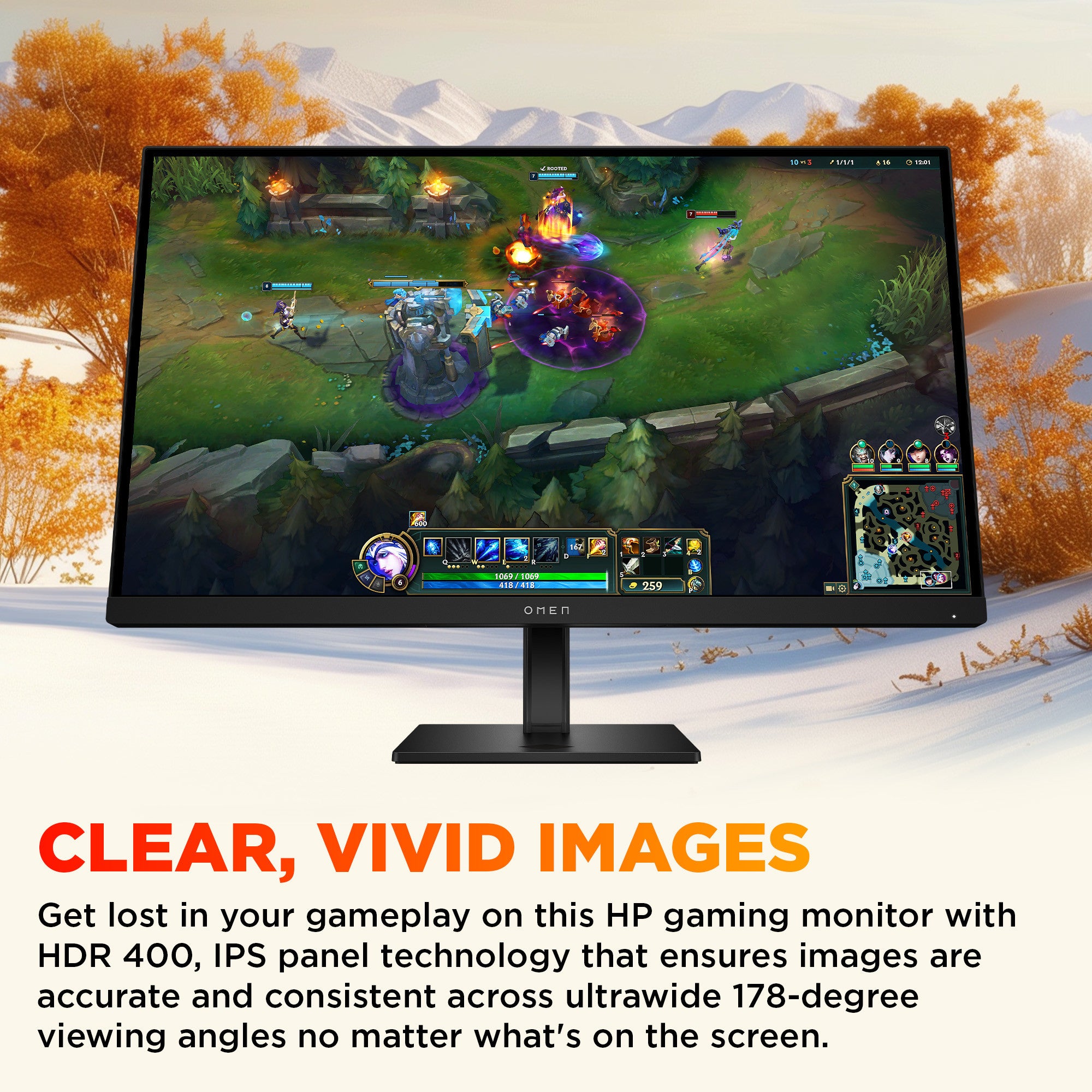 OMEN 27 inch FHD 180Hz Gaming Monitor - OMEN 27 G2 - Image 5