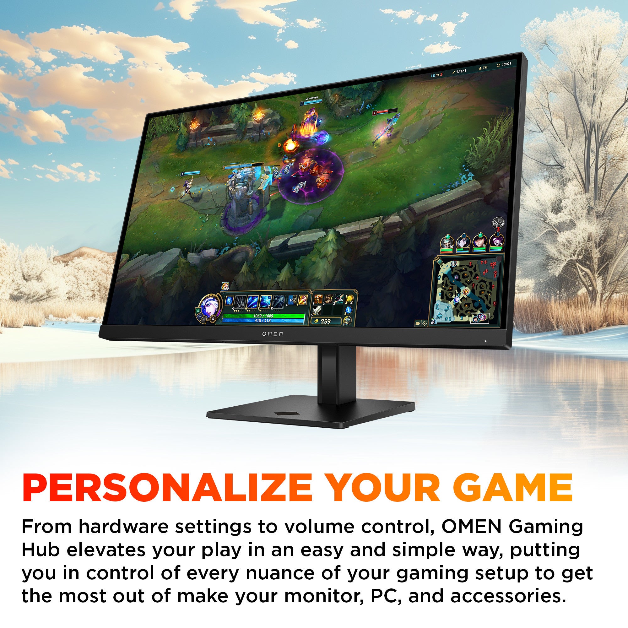 OMEN 27 inch FHD 180Hz Gaming Monitor - OMEN 27 G2 - Image 7