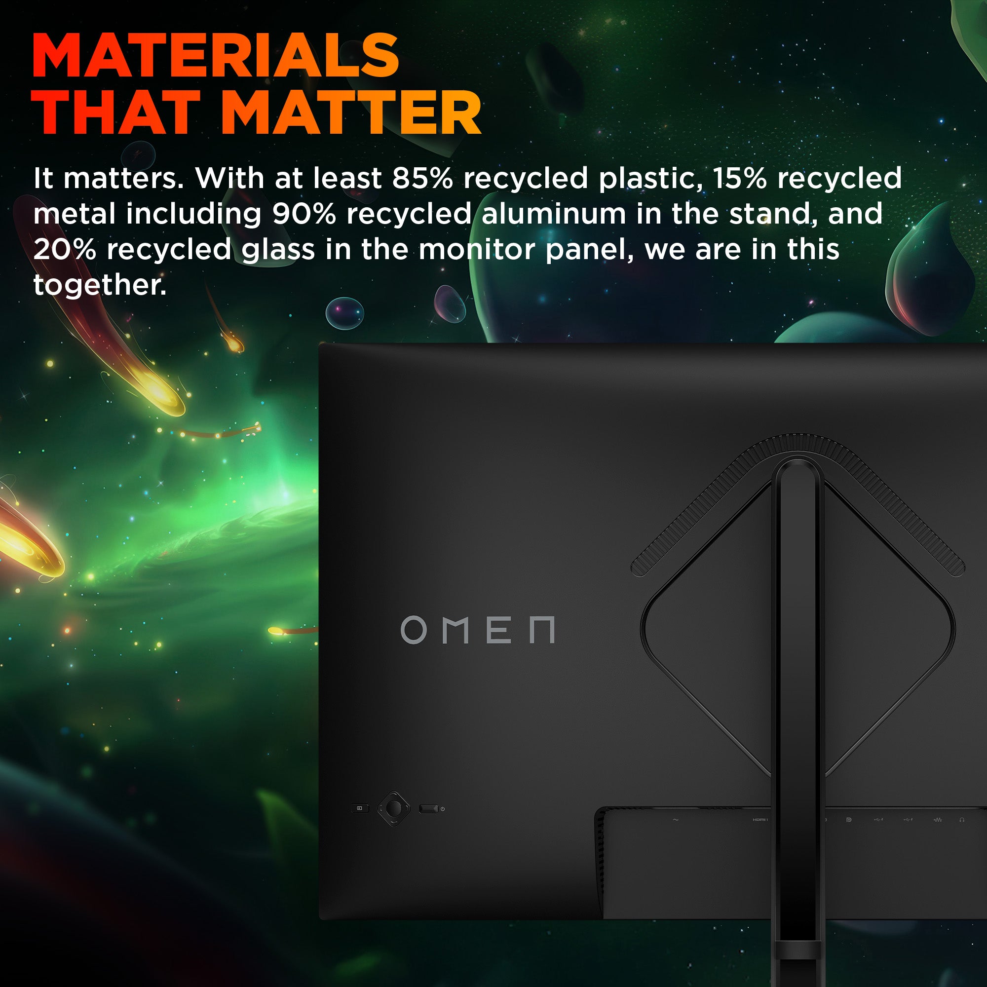 OMEN by HP 31.5 inch UHD 144Hz Smart Gaming Monitor - OMEN 32x - Image 5