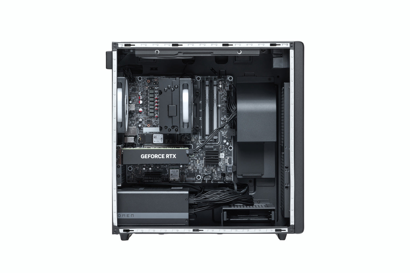 OMEN 35L Gaming Desktop GT16-0066m PC. Windows 11 Home. AMD Ryzen™ 7. 16GB RAM. 1TB SSD. NVIDIA® GeForce RTX™ 4060. Black - Image 12